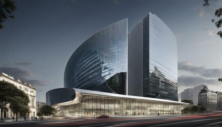 Portuguese bank building