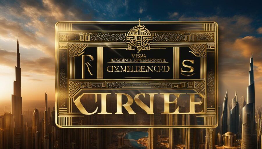 UAE residency application