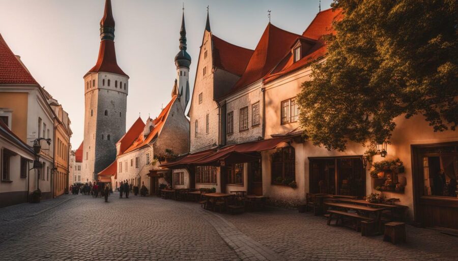 medieval architecture in Tallinn