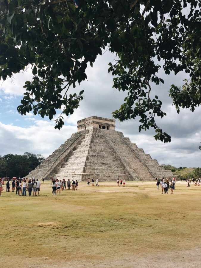 El Castillo Pyramid in Chichen Itza, Mexico