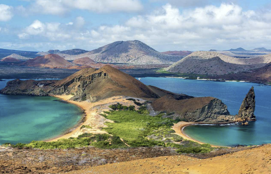 galapagos archipelago in ecuador