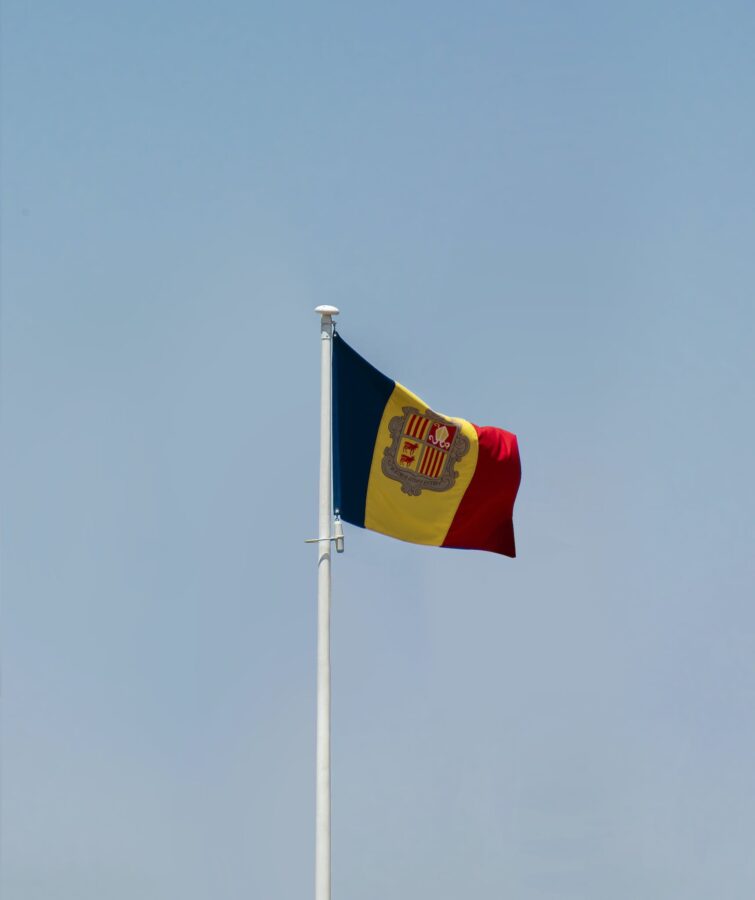 The Andorra National Flag