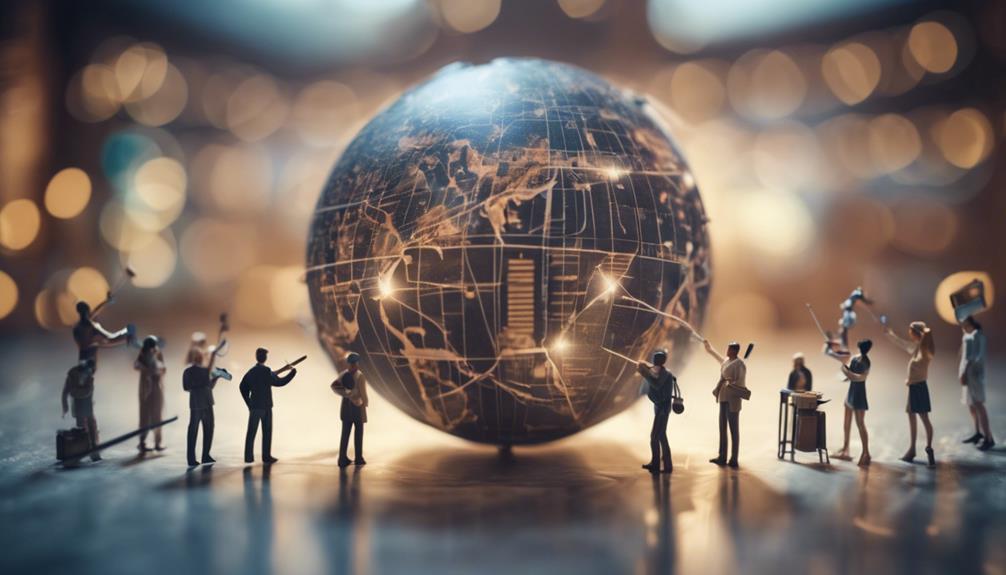 utilizing worldwide talent pool