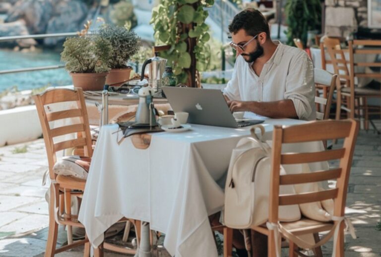 digital nomads balancing adventure and productivity on the road