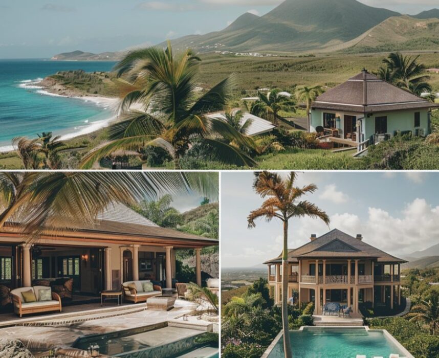 variety of homes in st. kitts & nevis